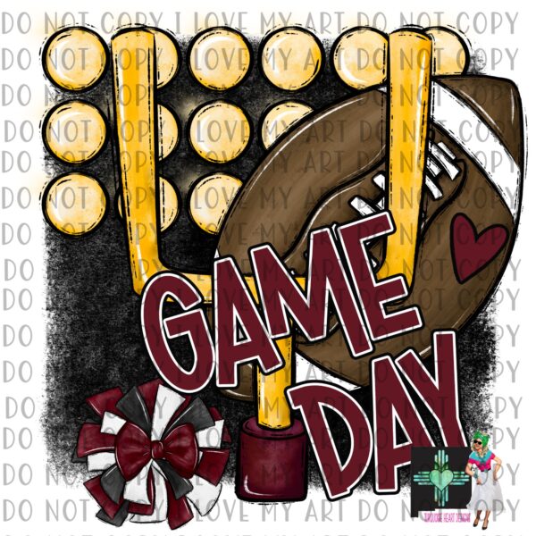 GAME DAY-MAROON