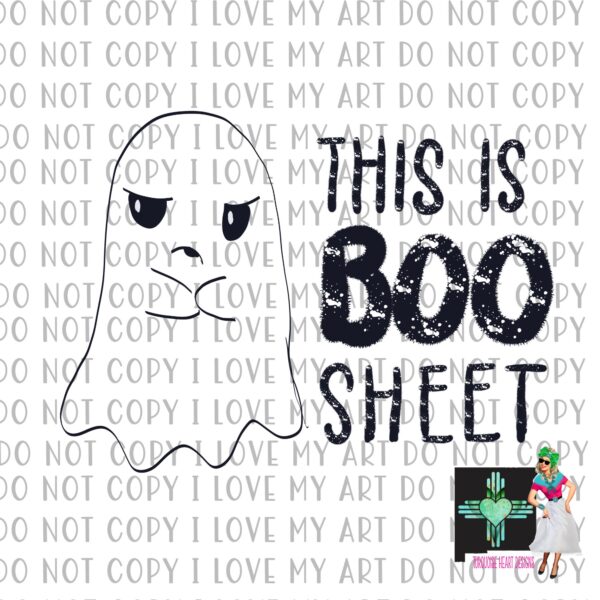 THIS IS BOO SHEET